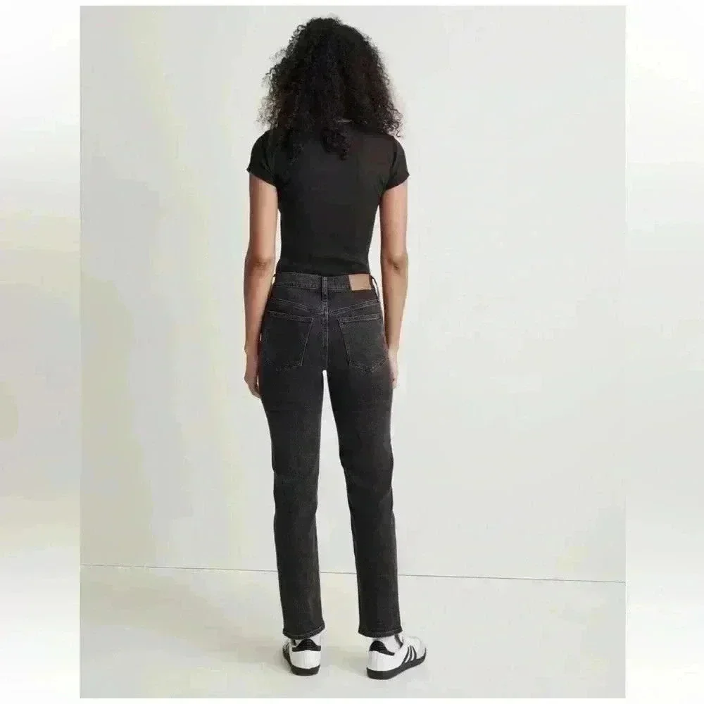 Madewell The Mid-Rise Perfect Vintage Straight Ripped Edition Size 27 - Picture 2 of 7